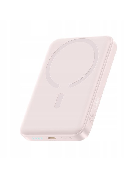 Baseus EnerFill FM11 Ultracienki Magnetyczny Power Bank 10000mAh 22.5W Baby Pink