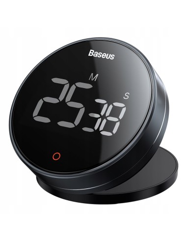 Baseus heyo rotation Pro | Stoper minutnik timer cyfrowy magnetyczny LED HD