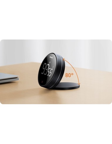 Baseus heyo rotation Pro | Stoper minutnik timer cyfrowy magnetyczny LED HD
