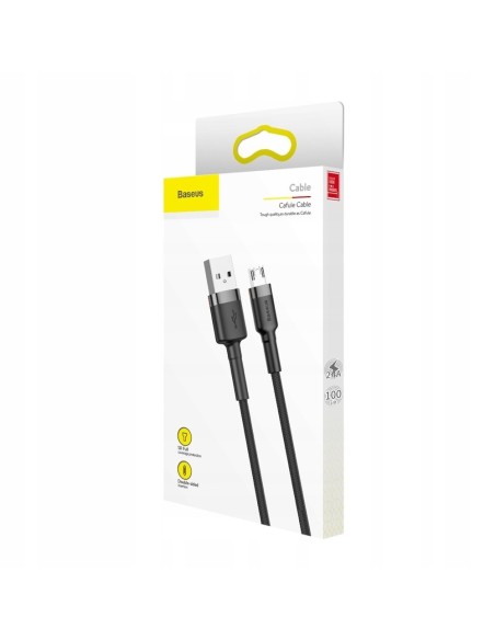 Baseus Cafule | Kabel USB - Micro dwustronny Quick Charge 2.4A 100cm 
