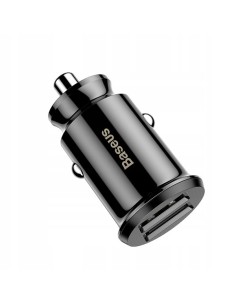 Baseus Grain | Ładowarka samochodowa 2x USB-A 3.1A