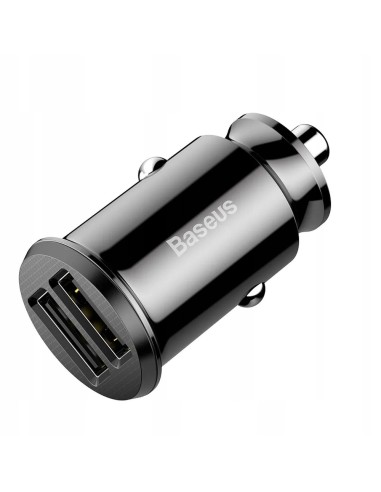Baseus Grain | Ładowarka samochodowa 2x USB-A 3.1A