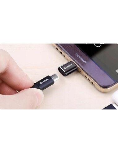 Baseus Mini conventer | Mini adapter przejściówka z Micro USB na USB-C 