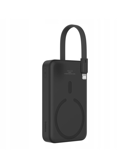 Baseus Magnetic Mini | Power Bank 10000mAh 20W USB-C z ładowaniem bezprzewodowym MagSafe z kablem Lightning (do iPhone)