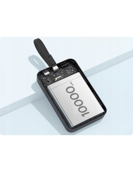Baseus Magnetic Mini | Power Bank 10000mAh 20W USB-C z ładowaniem bezprzewodowym MagSafe z kablem Lightning (do iPhone)