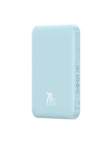 Baseus Magnetic Mini | Power Bank 5000mAh 20W z ładowaniem bezprzewodowym MagSafe