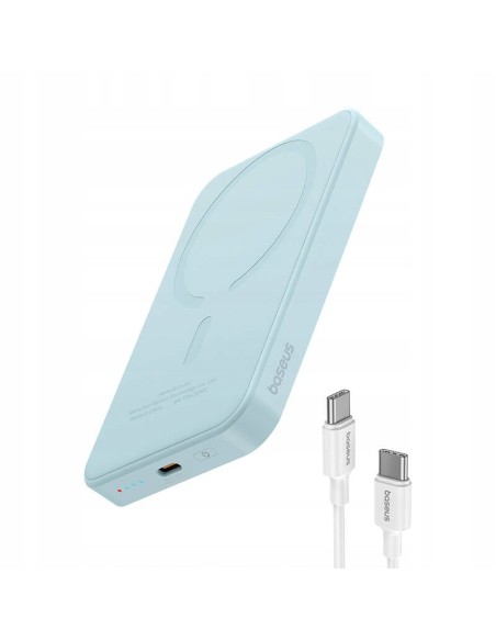 Baseus Magnetic Mini | Power Bank 5000mAh 20W z ładowaniem bezprzewodowym MagSafe