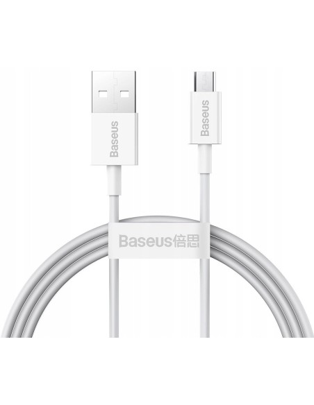Baseus Superior | Kabel, przewód USB - Micro 2A 1m, Uniwersalny