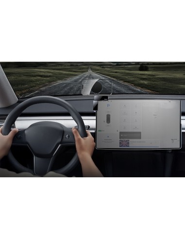 Baseus MaxView  | Uchwyt magnetyczny samochodowy do telefonu na ekran samochodwy, Tesla