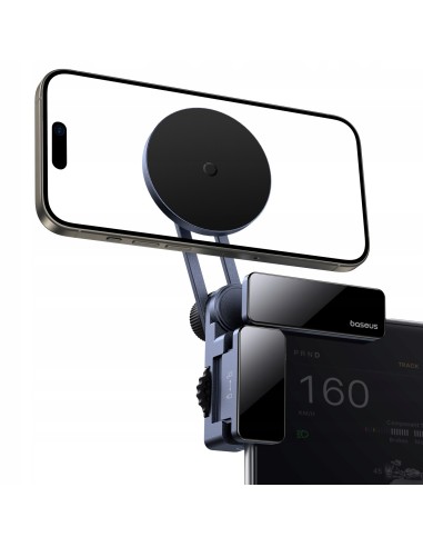 Baseus MaxView  | Uchwyt magnetyczny samochodowy do telefonu na ekran samochodwy, Tesla