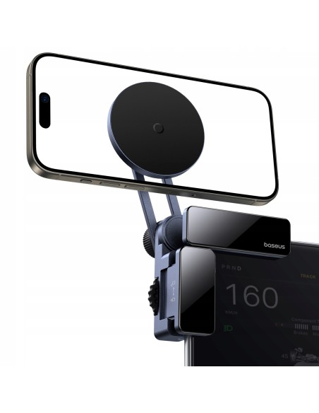 Baseus MaxView  | Uchwyt magnetyczny samochodowy do telefonu na ekran samochodwy, Tesla