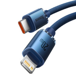 Baseus Crystal Shine | Kabel USB-C - Lightning do Apple iPhone iPad AirPods PD 20W 2M