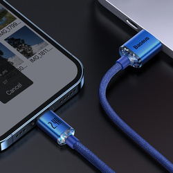 Baseus Crystal Shine | Kabel USB - Lightning do Apple iPhone iPad AirPods 1.2m 2.4A