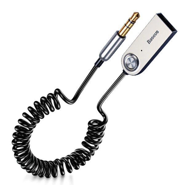 Baseus BA01 / Adapter transmiter Audio AUX odbiornik dźwięku Bluetooth 5.0 do samochodu