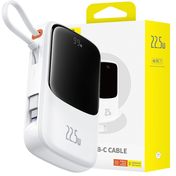Baseus Qpow Pro+ Power Bank Z Szybkim Ładowaniem 10000mAh 22.5W Type-C
