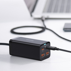 Baseus GAN3 Pro | Ładowarka sieciowa zasilacz 4x USB-A USB-C PD QC4.0 100W