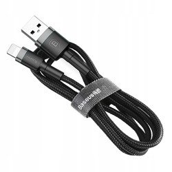 Baseus Cafule | Nylonowy kabel USB - Lightning do iPhone 50cm 2.4A
