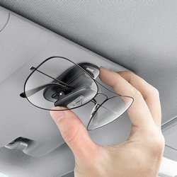 Baseus Platinum Vehicle | Klips wieszak uchwyt samochodowy na okulary dokumenty