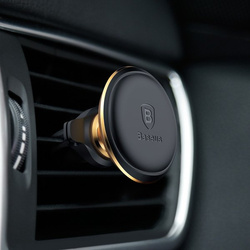 Baseus Air Vent | Uchwyt samochodowy magnetyczny na telefon do kratki z klipsami na kable