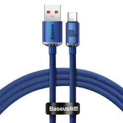 Baseus Crystal Shine | Kabel USB Type-C 100W 66W 6A do Huawei Honor
