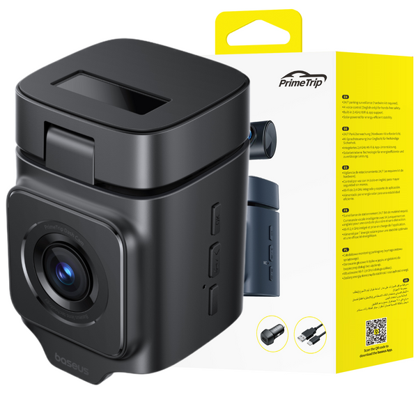 Baseus PrimeTrip VD1 Wideorejestrator 3K+1080p Cosmic Black