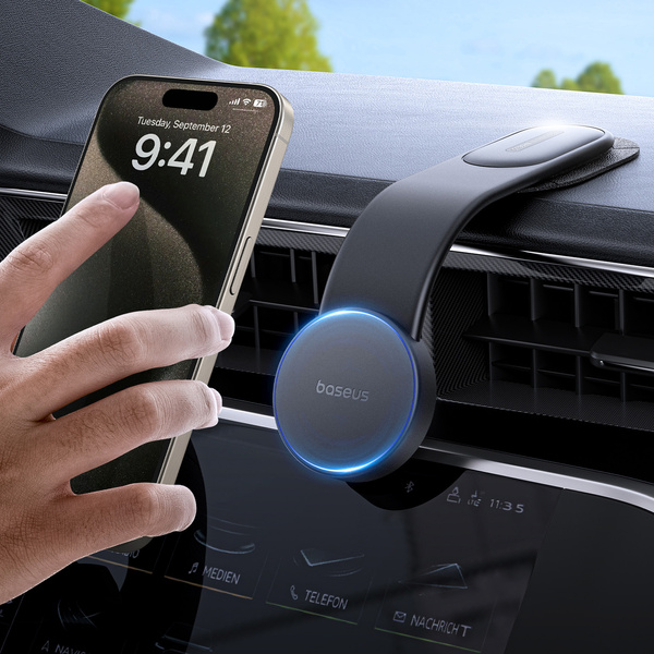Baseus C02 | Uchwyt magnetyczny elastyczny samochodowy na kokpit do telefonu