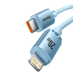 Baseus Crystal Shine | Kabel USB-C - Lightning do Apple iPhone iPad AirPods PD 20W 2m