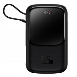 Baseus Qpow Pro Szybki Power Bank 10000mAh 22.5W  Type-C Edition Black