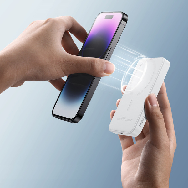 Baseus Magnetic Mini | Power Bank 5000mAh 20W z ładowaniem bezprzewodowym MagSafe