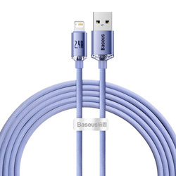 Baseus Crystal Shine | Kabel USB - Lightning do Apple iPhone iPad AirPods 2m 2.4A