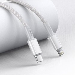 Baseus High Density | Kabel USB-C Lightning do iPhone Power Delivery 20W 18W 2m