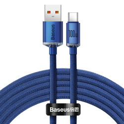Baseus Crystal Shine | Kabel USB Type-C 100W 66W 6A do Huawei Honor 50 Pro 2m