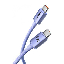 Baseus Crystal Shine | Kabel USB-C Type-C 100W Power Delivery Quick Charge 2m