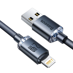 Baseus Crystal Shine | Kabel USB - Lightning do Apple iPhone iPad AirPods 1.2m 2.4A