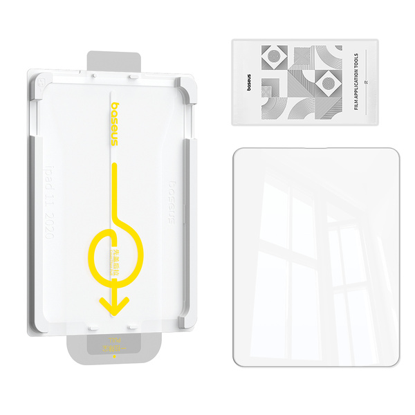 Baseus Crystalline HD Szkło Hartowane Pad Pro (2018/2020/2021/2022) 11'' /Pad Air 4/Air 5 10.9'' Clear