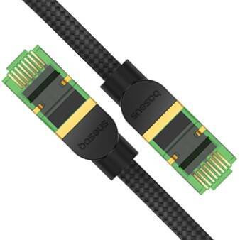 Baseus High Speed CAT8 | Kabel przewód sieciowy internetowy LAN RJ45 Ethernet CAT8 40Gb/s 2000MHz 0.5m