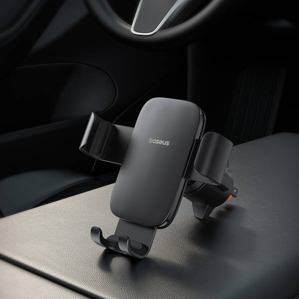 Baseus Metal Age 3 | Uchwyt grawitacyjny samochodowy do kratki nawiewu, regulowany