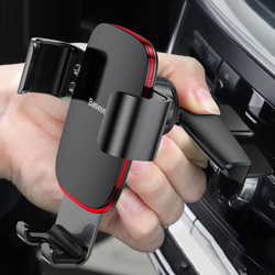 Baseus Metal Age | Uchwyt samochodowy grawitacyjny do slotu CD do telefonu