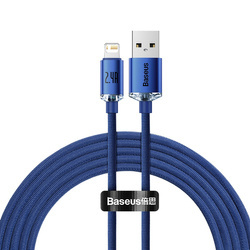 Baseus Crystal Shine | Kabel USB - Lightning do Apple iPhone iPad AirPods 2m 2.4A