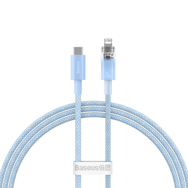 Baseus Explorer Series | Kabel USB-C - Lightning Power Delivery 20W 1m