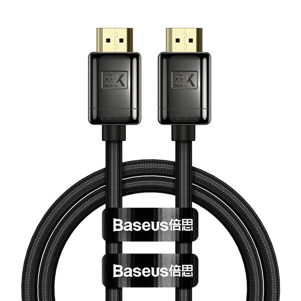 Baseus High Definition | Kabel HDMI 2.1 8K 60Hz UHD 3D dynamiczny HDR 1m