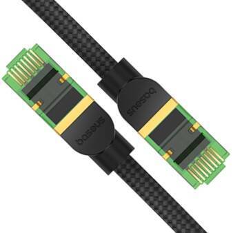 Baseus High Speed CAT8 | Kabel przewód sieciowy internetowy LAN RJ45 Ethernet CAT8 40Gb/s 2000MHz 1.5m
