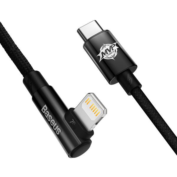 Baseus MVP 2 | Kabel kątowy USB-C -  do iPhone PD 20W 2m